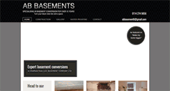 Desktop Screenshot of abbasements.co.uk