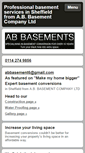 Mobile Screenshot of abbasements.co.uk